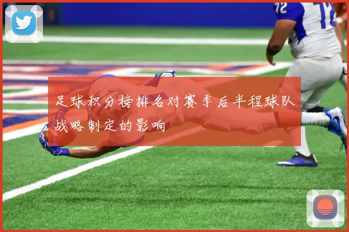 足球积分榜排名对赛季后半程球队战略制定的影响