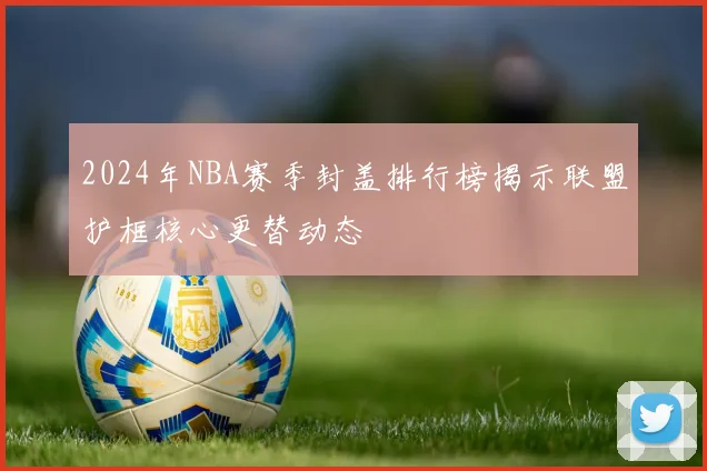 2024年NBA赛季封盖排行榜揭示联盟护框核心更替动态